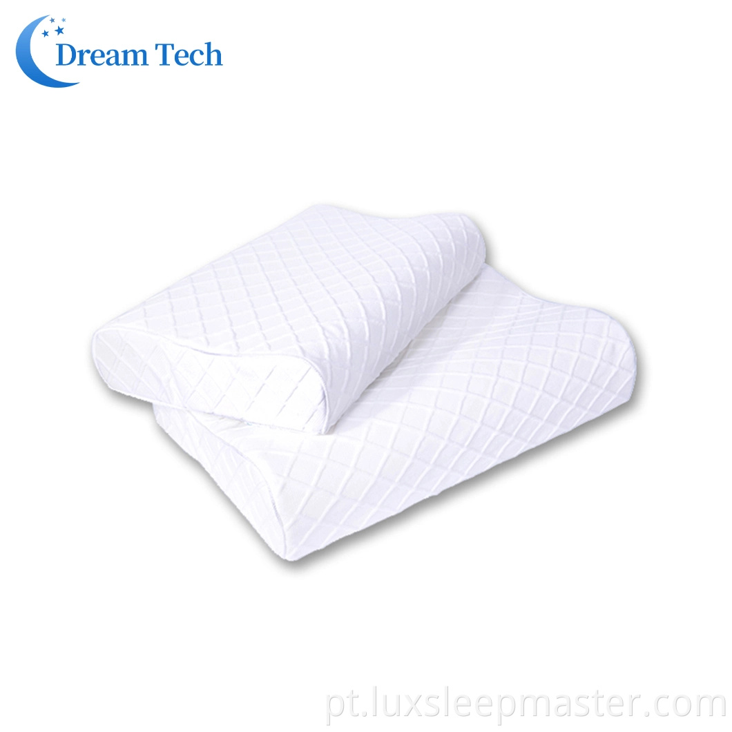 Travesseiros personalizados em forma de borboleta com contorno de cunha para dormir em forma de borboleta almofada de espuma de memória cervical anti-ronco